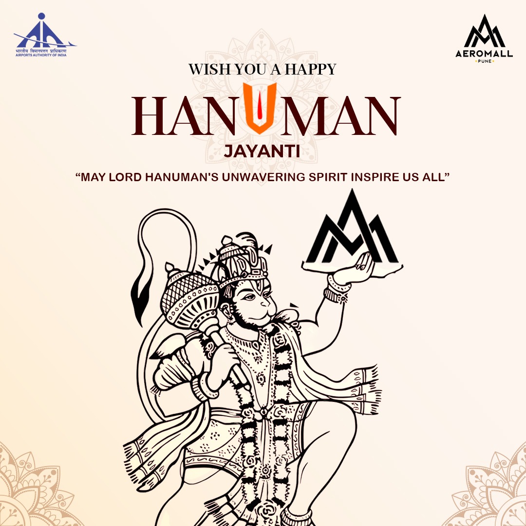 Wishing you and your family a very Happy Hanuman Jayanti! May Lord Hanuman's blessings be with you always, guiding you through life with strength, wisdom, and devotion

#HappyHanumanJayanti #lordhanuman #blessings #strength #wisdom #devotion #hindufestival #spirituality