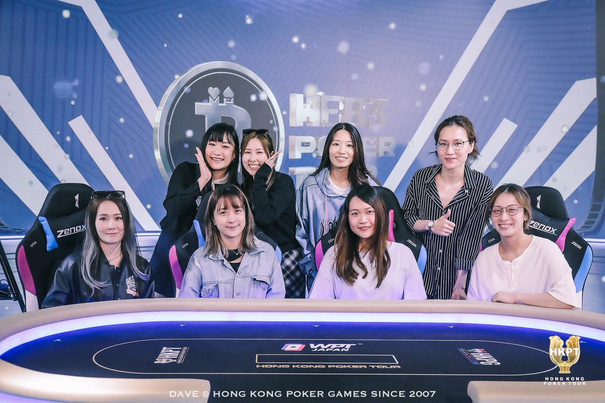 HKPG_2007's tweet photo. 【 𝐖𝐞𝐛𝟑 𝐏𝐨𝐤𝐞𝐫 𝐓𝐨𝐮𝐫 】
#4 HKWPA Ladies Event
Winner: Ka Yu Li | $4,333
2nd Place: Chu Lau Fei | $2,833
3rd Place: Wong Man Chi | $1,933
4th Place: Kylie Chong | $1,233
#Web3PokerTour #Web3PT
#HKPG #HKPT #W3PT
#Web3PTHongKong2024
#WEB3POKERTOURHongKong2024 https://t.co/pDuWCxqe0g