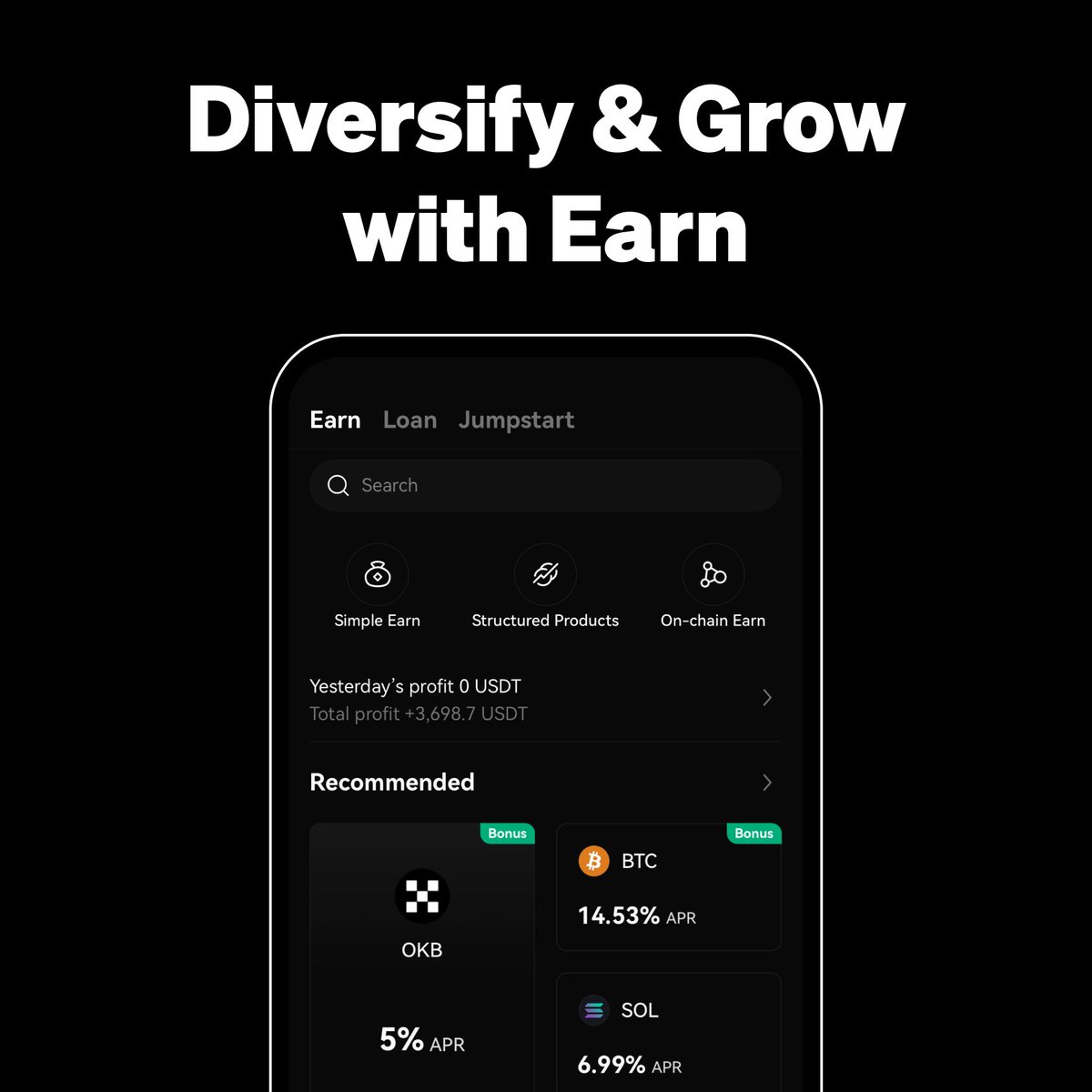 Generate passive income with #OKXEarn!🫰

Earn rewards by staking your crypto for a specified duration while receiving interest or dividends.
 
Start earning:  bit.ly/3MmFlDH