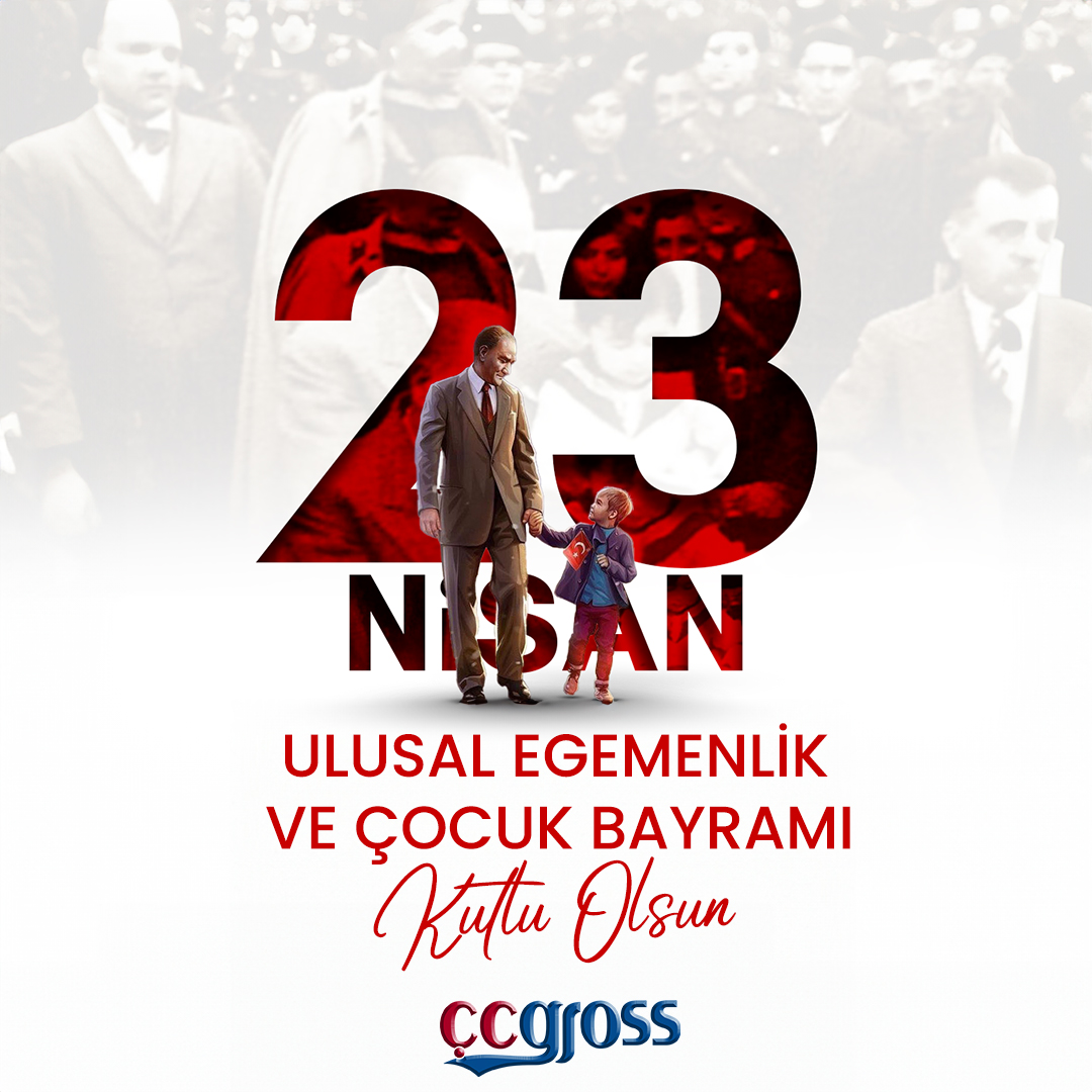 ccgrosstr's tweet photo. Bugün, ulusal bağımsızlığımızın ve çocuklarımızın coşkusunun öne çıktığı, Atatürk'ün çocuklara sunduğu eşsiz armağanı 23 Nisan Ulusal Egemenlik ve Çocuk Bayramı’nı kutluyoruz!

#23Nisan #UlusalEgemenlik #ÇocukBayramı #BirlikteDahaGüçlü #İyilikYap https://t.co/t8SXdWla8Z