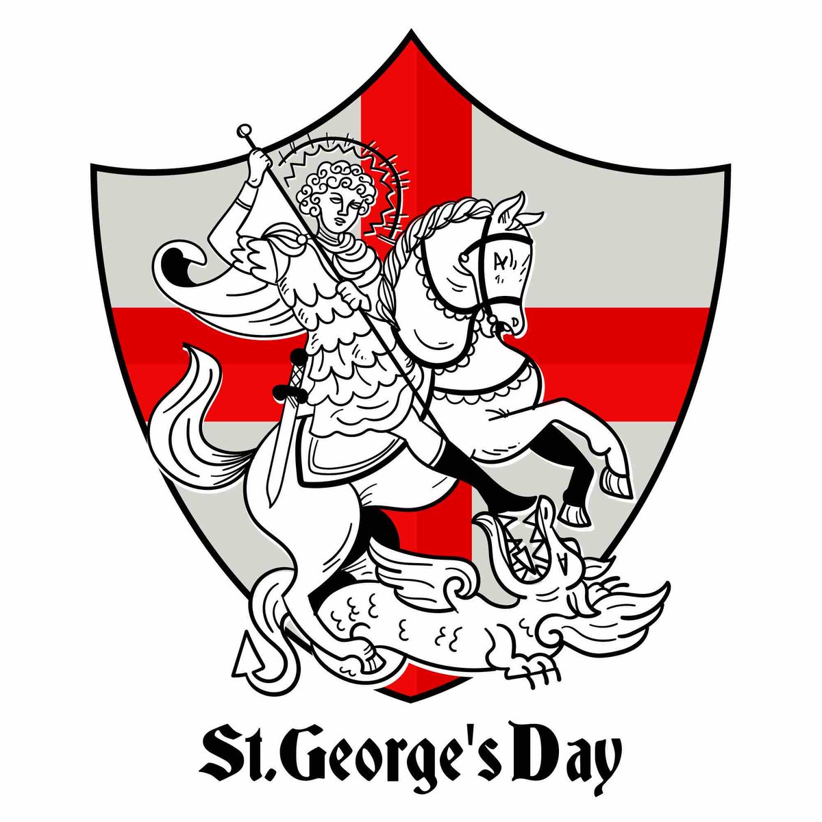 🏴󠁧󠁢󠁥󠁮󠁧󠁿 Happy St George’s Day Harrow 🏴󠁧󠁢󠁥󠁮󠁧󠁿 St George, the patron saint of England - this day has been celebrated in England for hundreds of years on 23 Apri - the date of his death.