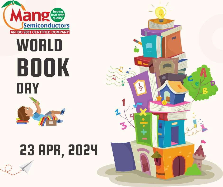 Happy #WorldBookDay! 📚 Let's celebrate the magic of storytelling, knowledge, and the joy of reading. 📖 #LiteraryLove #BookishBliss #WorldBookDay #ReadersDelight #BookishCommunity #ImaginationStation #mangosemi #mangofy