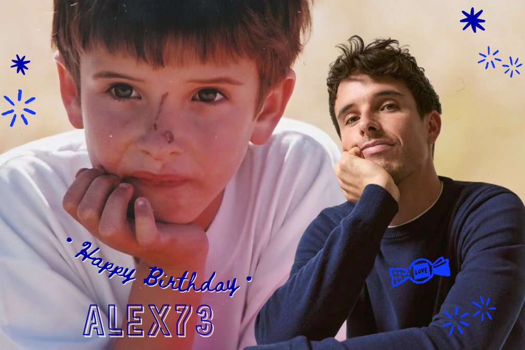 สุขสันต์วันเกิด อเลกซ์ มาร์เกซ, คนที่น่ารัก เป็นพลังบวกเสมอ ขอให้เล้กเองมีความสุขด้วยเหมือนกันน้า 💙

#Alex73