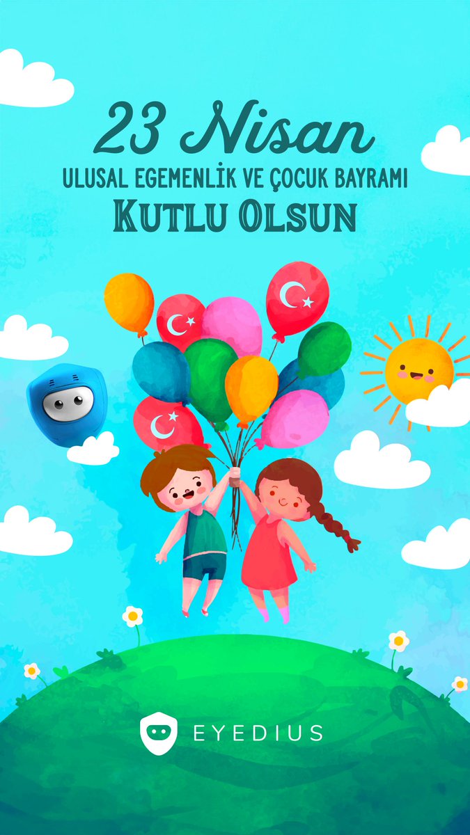 23 Nisan Ulusal Egemenlik ve Çocuk Bayramı Kutlu Olsun! Geleceğimizin teminatı olan çocuklarımızın, mutlu ve umutlu yarınları için her zaman çalışmaya devam edeceğiz.🇹🇷
#23NisanUlusalEgemenlikveÇocukBayramı