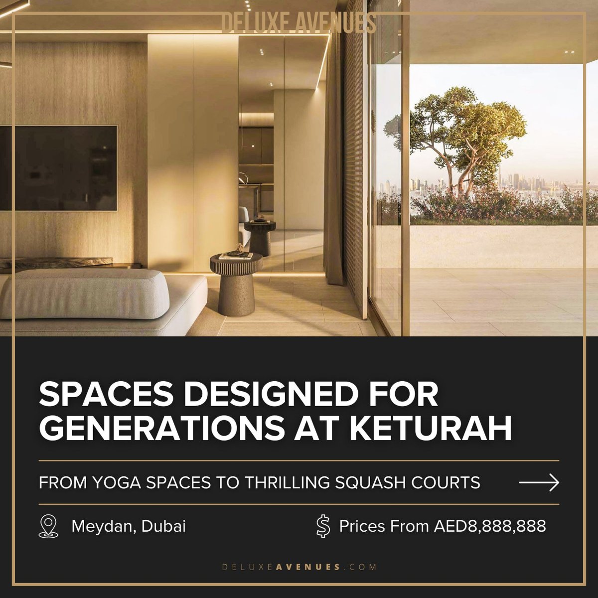 🌿🌞 At #KeturahReserve sustainability isn't just a feature; it's our foundation.

👉 Learn more at davenues.com/dubai/keturah/…

#SustainableLiving  #GreenHomes #LuxuryLifestyle #LuxuryLiving #DeluxeAvenues #RealEstate #Investment #Dubai #DubaiRealEstate #DubaiAvenues