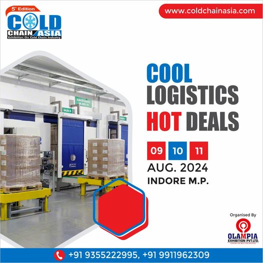 Cool logistics, hot deals await at Cold Chain Asia. Join us to explore the latest trends, innovations, and business opportunities in refrigeration and cold chain industries! ❄️💼

#coldchainasia #b2bevents #coldstorage #august2024