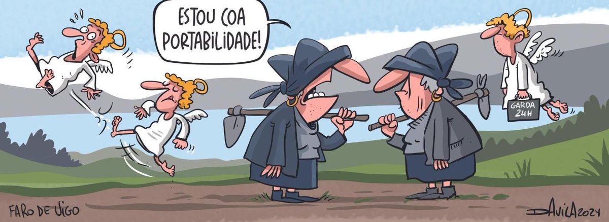 Portabilidades máis alá do 5G #FelizMartes Máis #humor con @OBichero na nosa web 👉 farodevigo.es/opinion/humor/