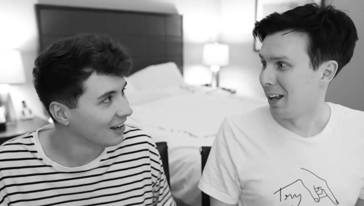 mind you dan is noticeably taller than phil