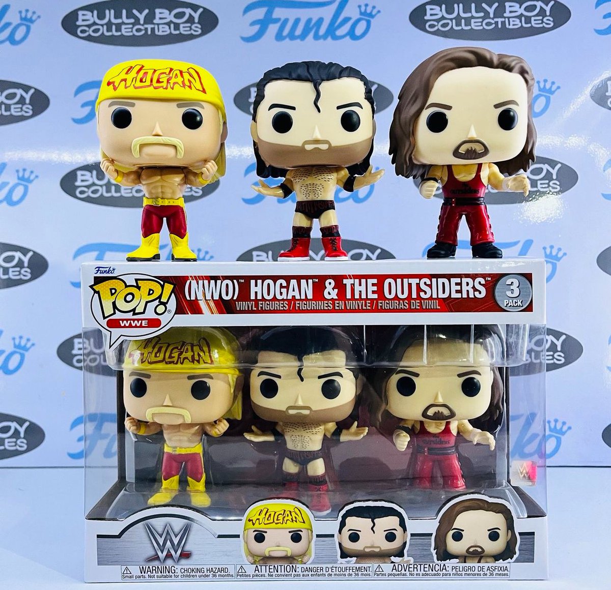 Closer look at WWE NWO 3-pack! Available for preorder. #Ad #WWE #Wrestler . Entertainment Earth - distracker.info/3H7AHqG Amazon - amzn.to/4aHMJUI Credit @bullyboycollectibles #Funko #FunkoPop #FunkoPopVinyl #Pop #PopVinyl #Collectibles #Collectible #FunkoCollector