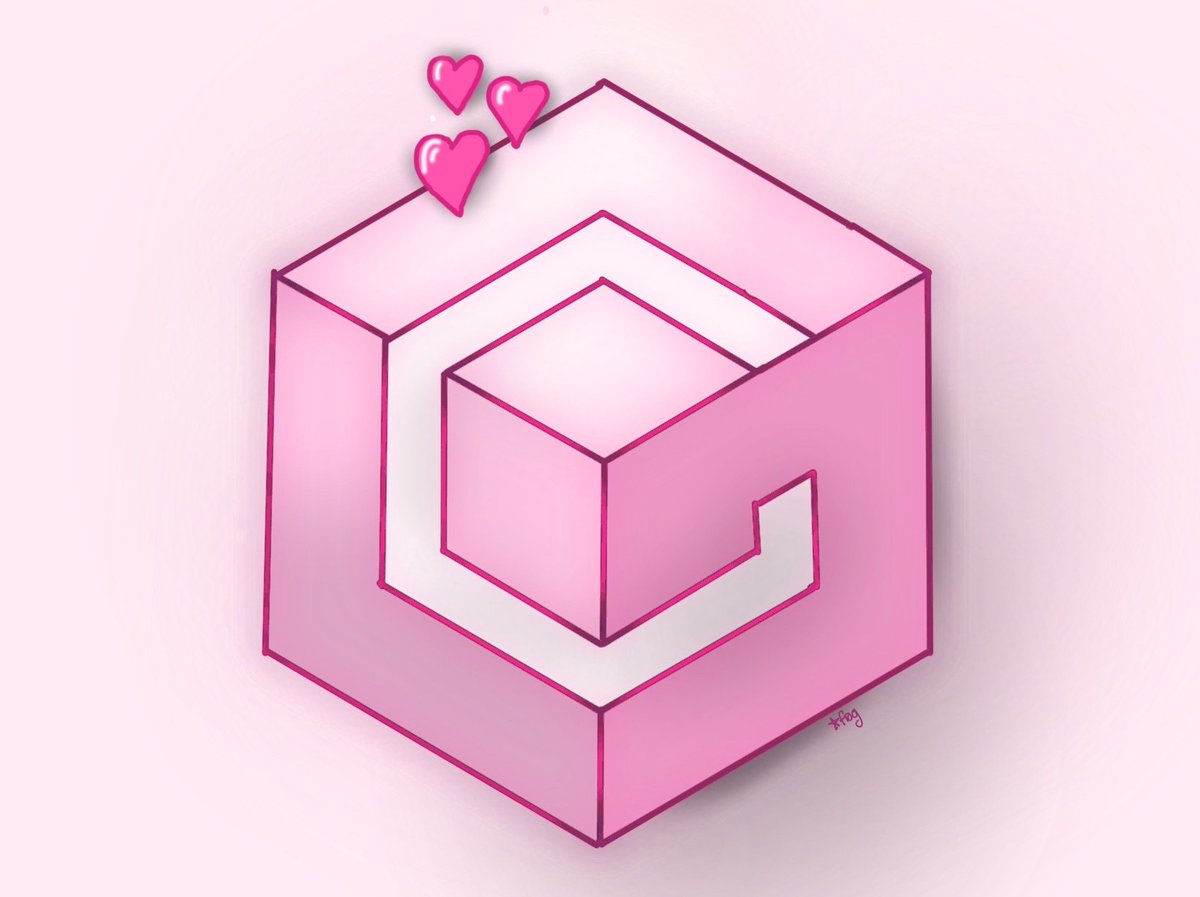 Pink gamecube ! 
Would love to turn this into a pin..
