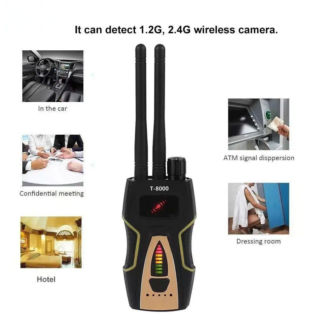 jammerstorede's tweet image. #detector #spycamera #RFScanner #antitracking #antirecording
jammer-store.de/professionelle…
Erkennung von 1,2G- und 2,4G-Funkkameras；
Erkennung Ortungsgeräten mit GSM-, 3G-UMTS- und 4G-Telefonkarten