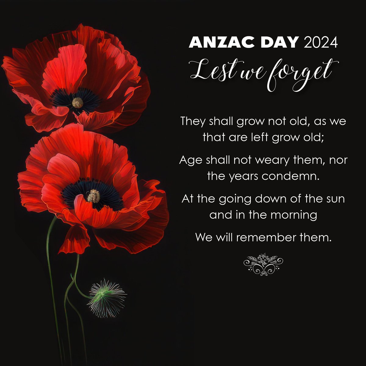 RehabInstall's tweet photo. We will be closed on April 25 to commemorate ANZAC Day and to remember those Australians who served and died in defence of our nation. 🇦🇺 🇳🇿

#NDISRegisteredProvider
#AustralianDepartmentofVeteransAffairs
#ANZACDay
#Accessibility
#OccupationalTherapist
#AlliedHealthProfessionals https://t.co/XDKTTP4ScU
