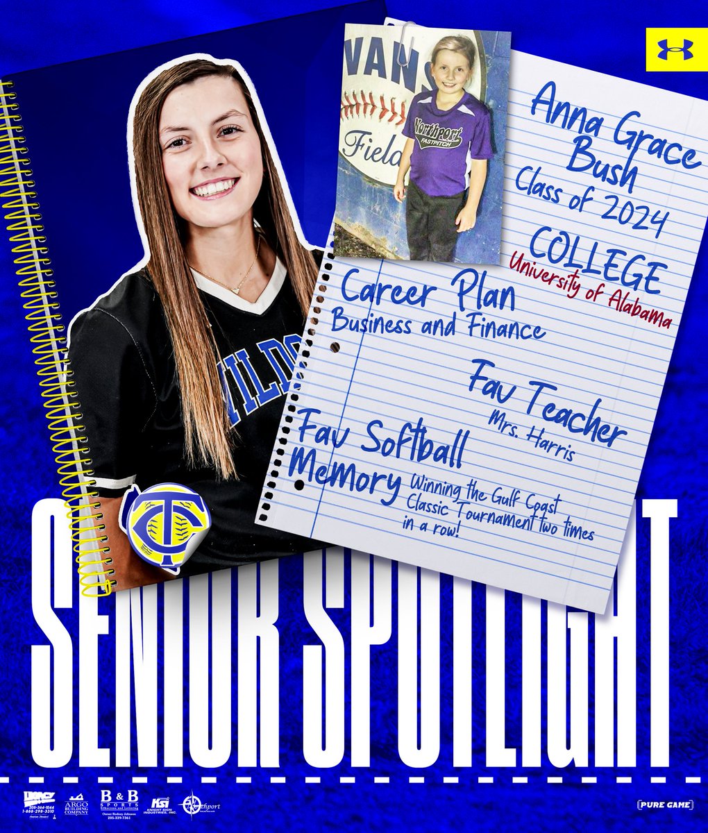 SENIOR SPOTLIGHT: <a href="/AnnaGraceBush22/">Anna Grace Bush</a>! Anna Grace will attend the University of Alabama in the fall to pursue a degree in business and finance. We love you AG, and are so proud of you! 

#FullBenefit | #GoCats