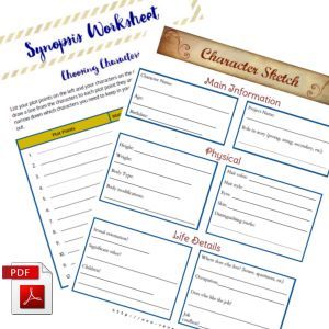 Need help with your synopsis? Check out this worksheet bundle! #writers #amwriting #nanowrimo #writing #amediting #writetip FREE Printables for Authors! venessagiunta.com/printables
