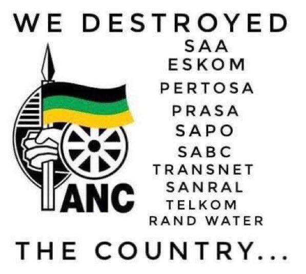 MsNeutrino_001's tweet photo. @MbalulaFikile Your legacy is extreme corruption and the consequences of the ANC ‘s corruption will be felt for generations to come!
#2024IsOur1994 #AncIsUseless #RamaphosaWastedYears https://t.co/N4A009nyDR