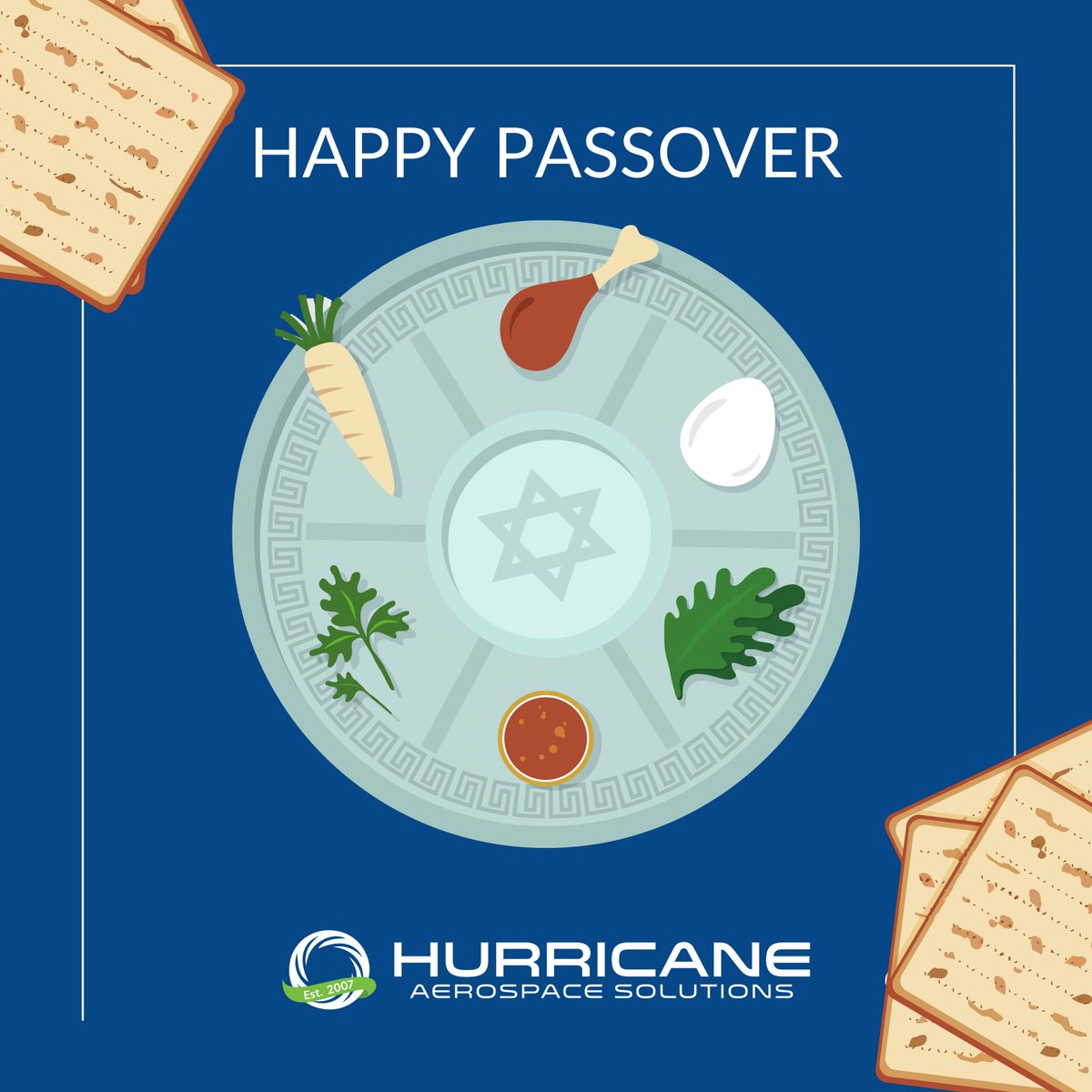 Happy Pesach to all who celebrate! 

#hurricaneaerospace #hurricaneaerospacesolutions #defensesolutions #commercialsolutions #OEMs #aircraftdistribution #womenowned #aircraftparts #hubzone #hubzonecertified #wosb #wbenc