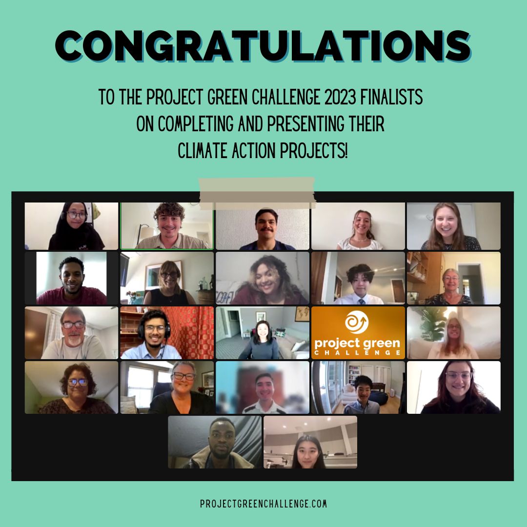 TurningGreenOrg's tweet image. These students are bettering the world — on #EarthDay &amp;amp; every single day! Massive congrats to the #PGC2023 Finalists on completion &amp;amp; presentation of their Climate Action Projects. We&apos;re so proud of this step in your powerful journeys as next gen eco &amp;amp; social activists! Onwards!