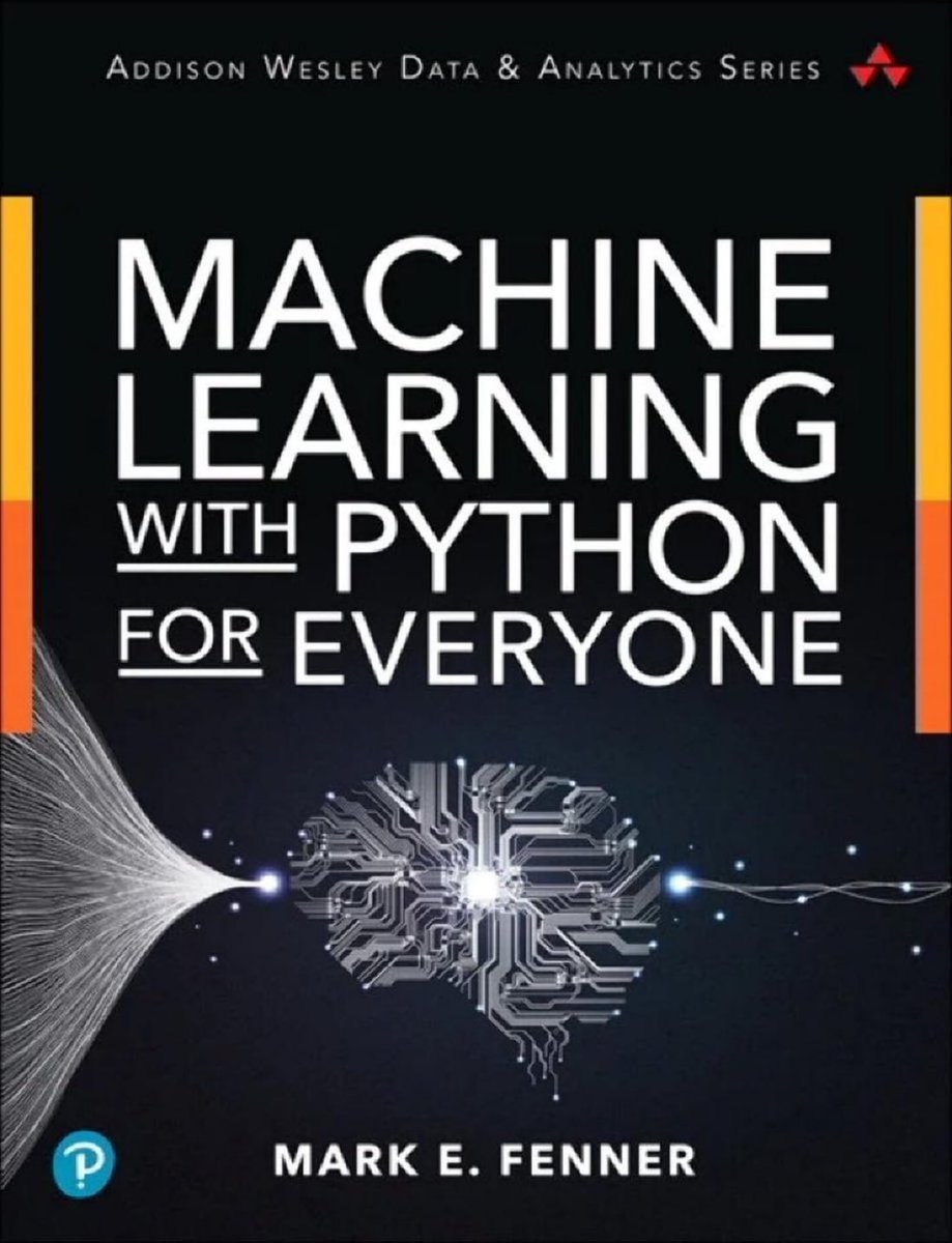 #MachineLearning with #Python for Everyone: amzn.to/43HEaFS
(part of the Data & Analytics Series from Addison–Wesley Publishers)
—————
#ML #DataScience #AI #DeepLearning #BigData #DataScientists #Coding