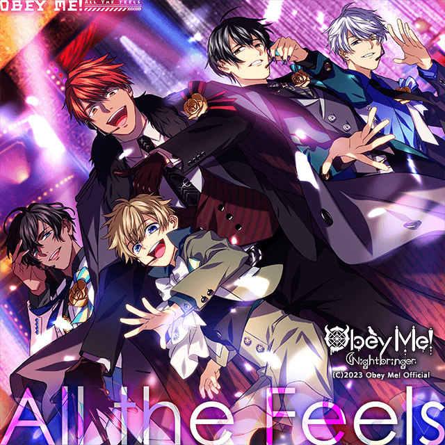 Obey Me! Nightbringer HDD2024お祝い曲「All the Feels」のリリースが決定👏✨

2024年4月29日リリース
「All the Feels」
Song by Triworlds

作詞：OGAWA RYO
作曲：OGAWA RYO

#Obeymecharactersong
#ObeyMeNightbringer #Obeyme #おべない #おべいみー