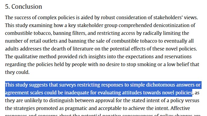 How New Zealand adults who smoked understand novel tobacco ‘endgame’ policies. Qualitative analysis using the associative propositional evaluation model to determine comprehension. @MarewaGlover, Emma Hurrell sciencedirect.com/science/articl…