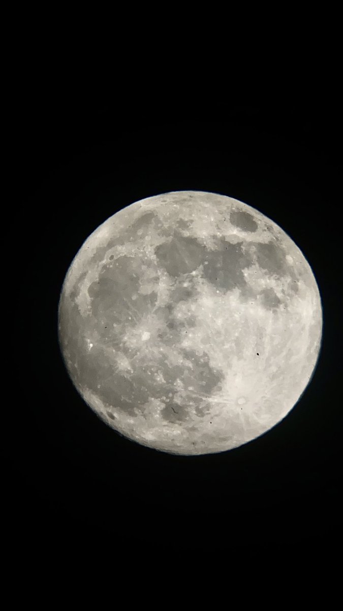 The nearly #FullMoon. #astronomy