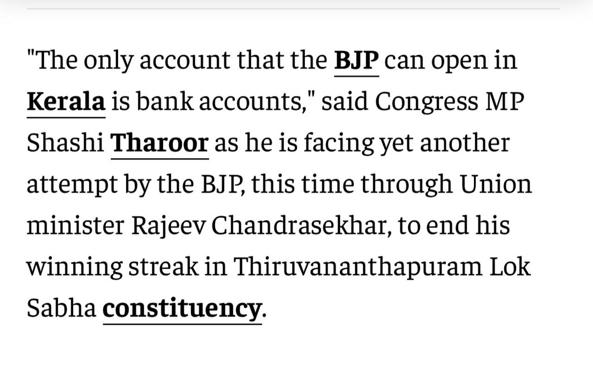 JPNadda's tweet photo. Look at the disdain, elitism and arrogance! Typical Congress.

We are proud that our Government opens Bank Accounts for the poor!
Congress never bothered about it as they only cared about vote banks and bank accounts of one dynasty.

Kerala will defeat such disconnected elements! https://t.co/R5SkUBT0zp