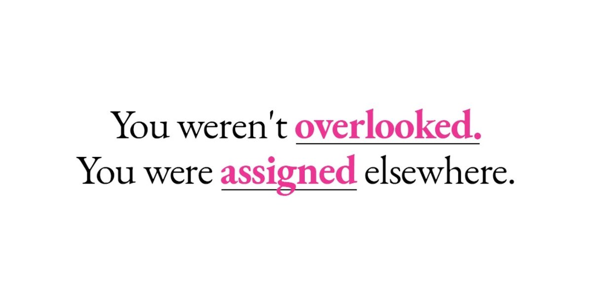 Always remember that YOU ARE ON ASSIGNMENT. May your whole life be proof that God don’t play about you!