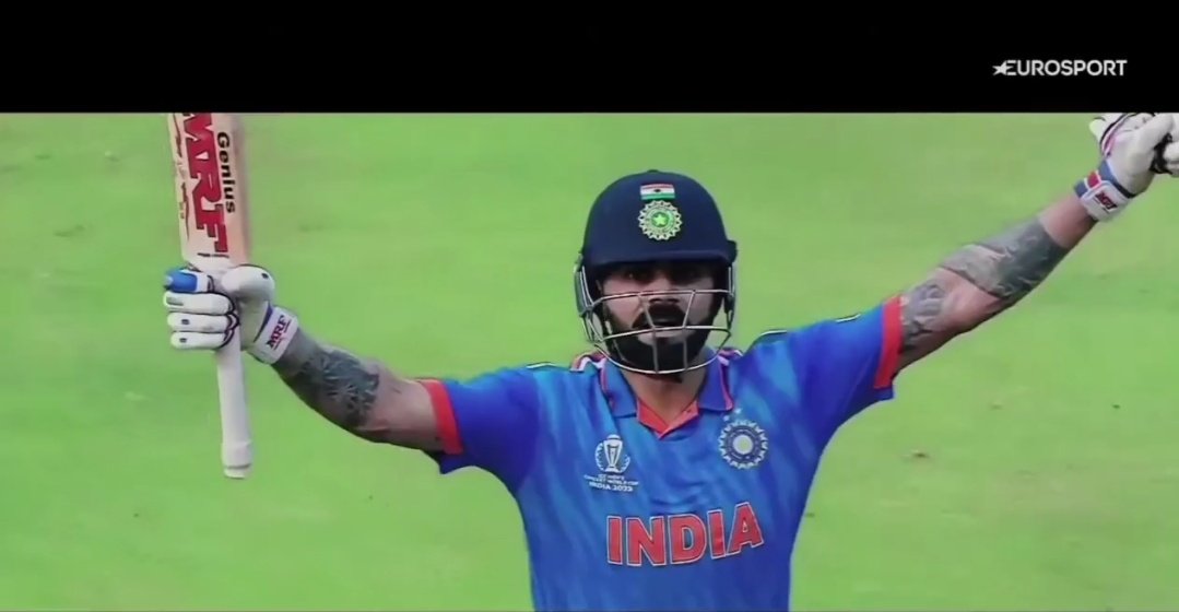 Virat Kohli's 50th ODI hundred featured in the 'Laureus Epic Moments of 2024'.

- This guy is the face of world cricket! 👑