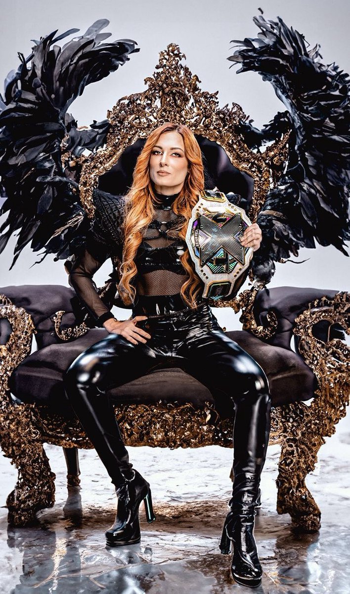 #ThankYouBecky for came around to save the Women’s Division. 🐐