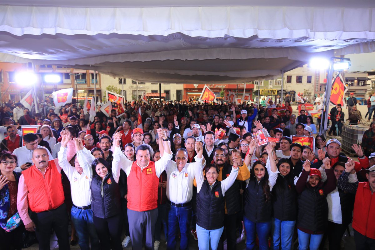 ¡Pachuca merece más! Es un orgullo acompañar a nuestro candidato ganador Humberto Veras en el arranque de su campaña, junto al implacable equipo del PT Hidalgo. Vamos ganar, con el apoyo de todas y todos. ¡Podemos hacerlo!
🟡🔴

#PontigoSí
#Distrito13 
#PTesLa4T 
#PodemosHacerlo