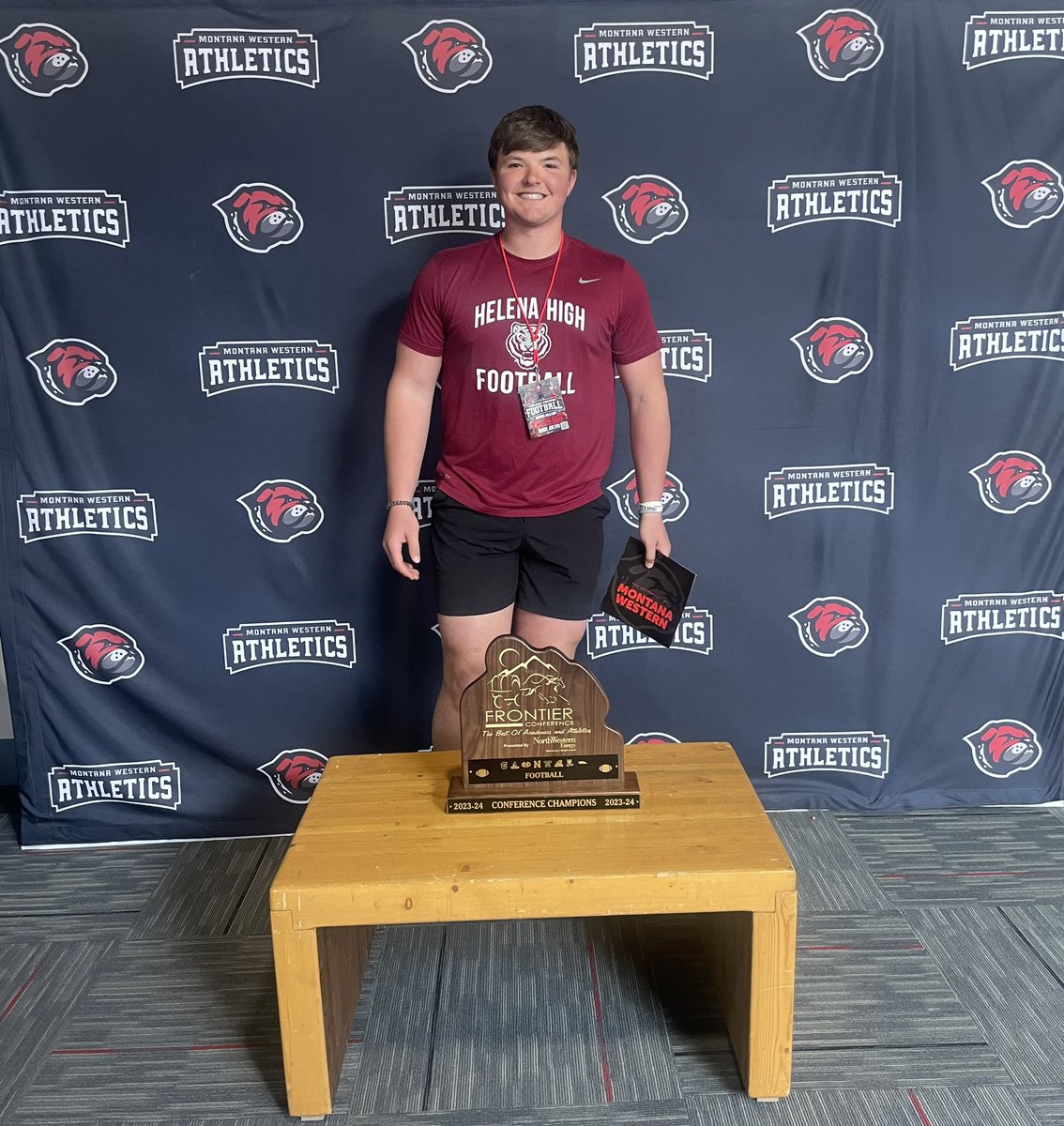 Had a great time at the Western Junior Day. Huge thanks to the coaching staff for the incredible experience. @CoachNourse_UMW @Coach_Martello @UMWFootball