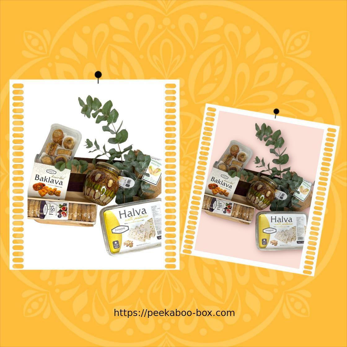 Mediterranean Sweets- Delicious Gift Basket #GIFTBASKET #BasketOfLove
Buy here peekaboo-box.com/products/medit…