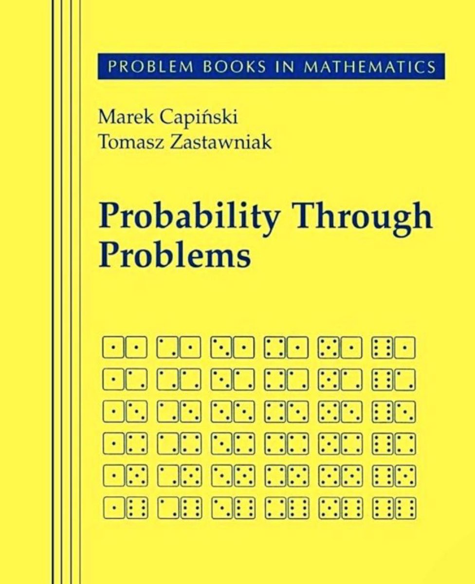 #Probability Through Problems: amzn.to/3vZed8W ————— #Statistics #DataScience #Mathematics