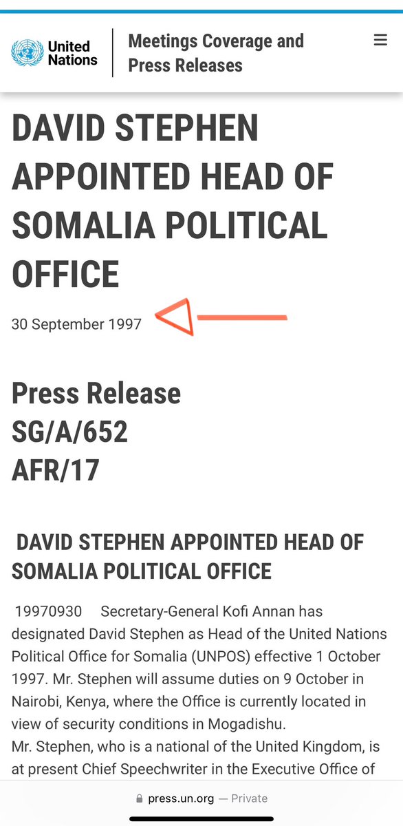 It is good news that she is leaving.

#Somalia does not need another #SRSG;

Enough of their hypocrisies, sovereignty-compromising games, and empty talks.

President <a href="/HassanSMohamud/">Hassan Sheikh Mohamud</a> should tell Secretary-General <a href="/antonioguterres/">António Guterres</a> that Somalia does not need another snake oil
