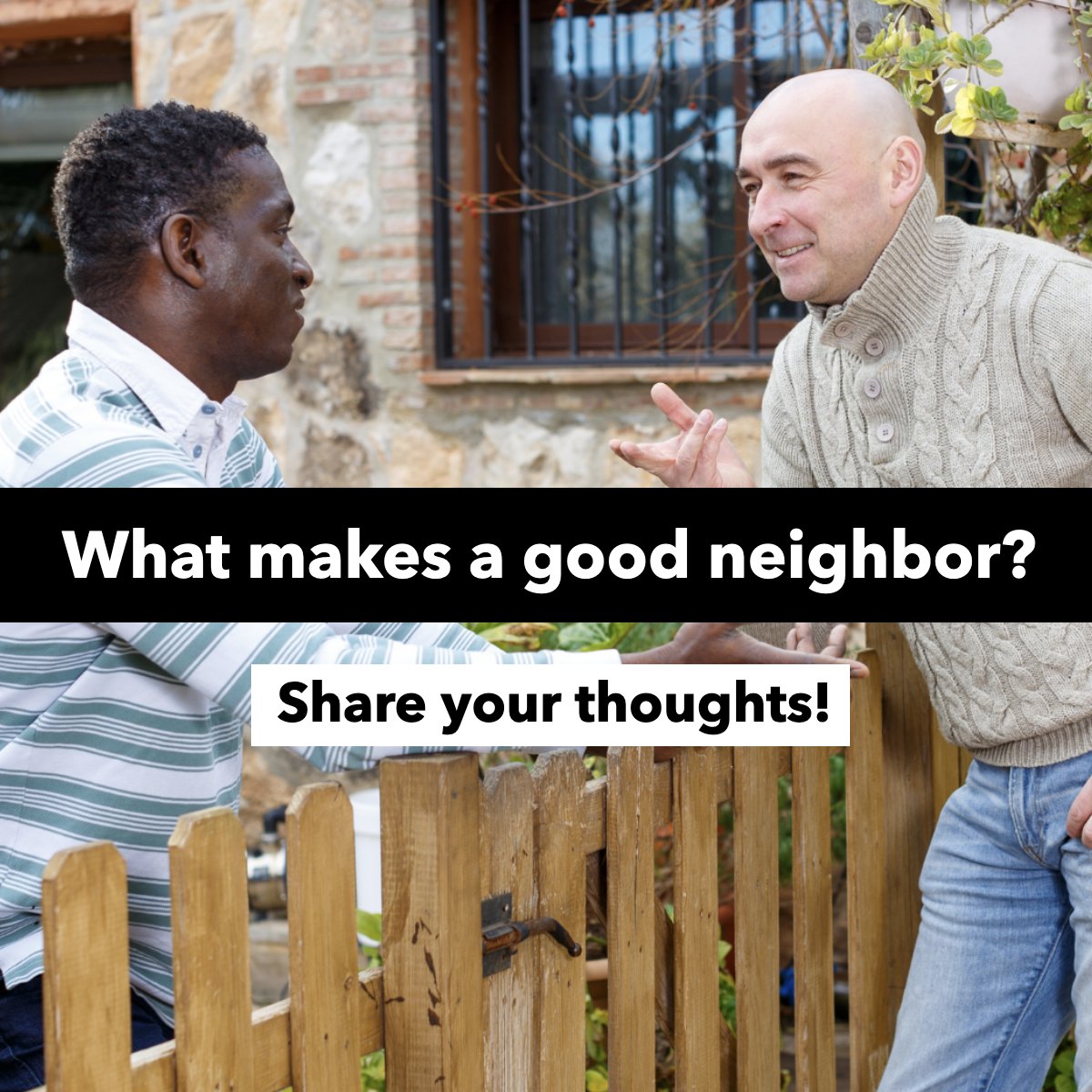 Tell us in the comments! 💭

Also, if you have a good story, share it with us!

#question #neighbors #fence #goodneighbor #neighbor 
 #reneeschmidtrealtor #swflmvprenee #wearemvp #swflmvprealty #portcharlotterealestate #puntagordarealestate