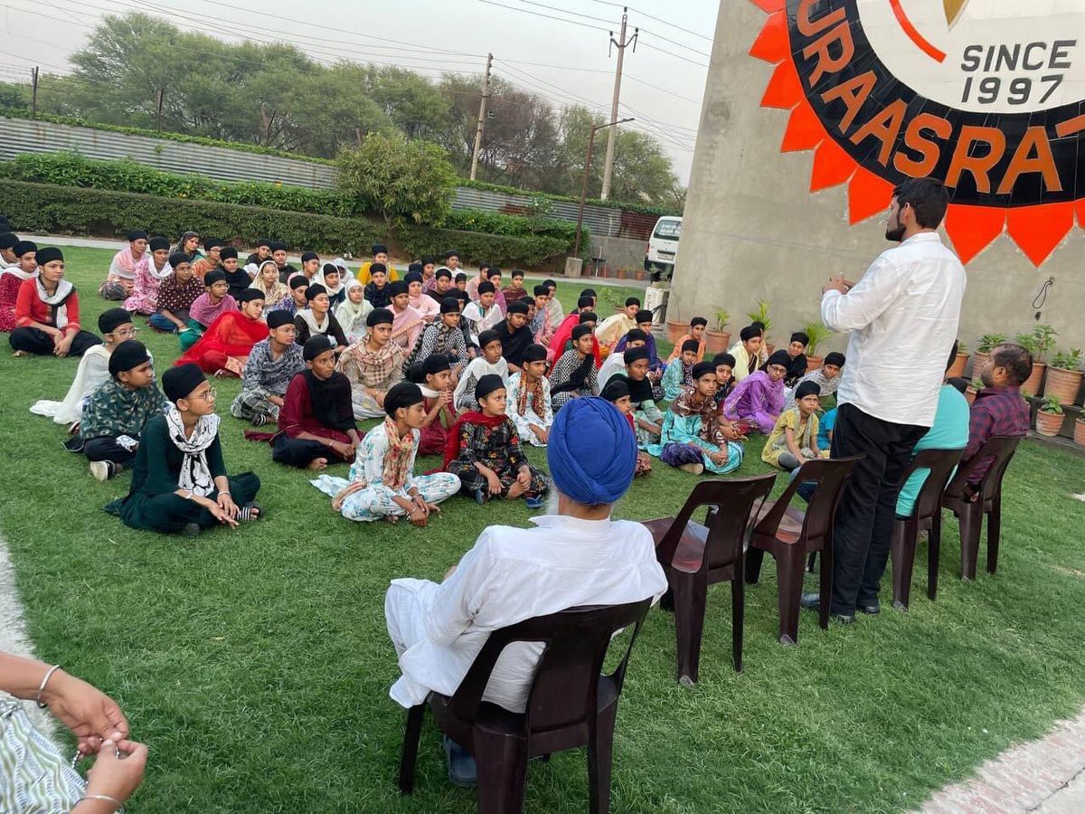 A very warm and humbling experience 👏 of screening of Rabb Di Awaaz  at #GurAsra Bal Ghar - #Orphanage, Mohali on 22nd April 2024.
Screens to a heartwarming response ❤️ for 100 inmates 🌟 
#RabbDiAwaaz #InclusiveCinema #InclusiveBharat #Cinema #FilmScreening 

'Rabb Di Awaaz' is