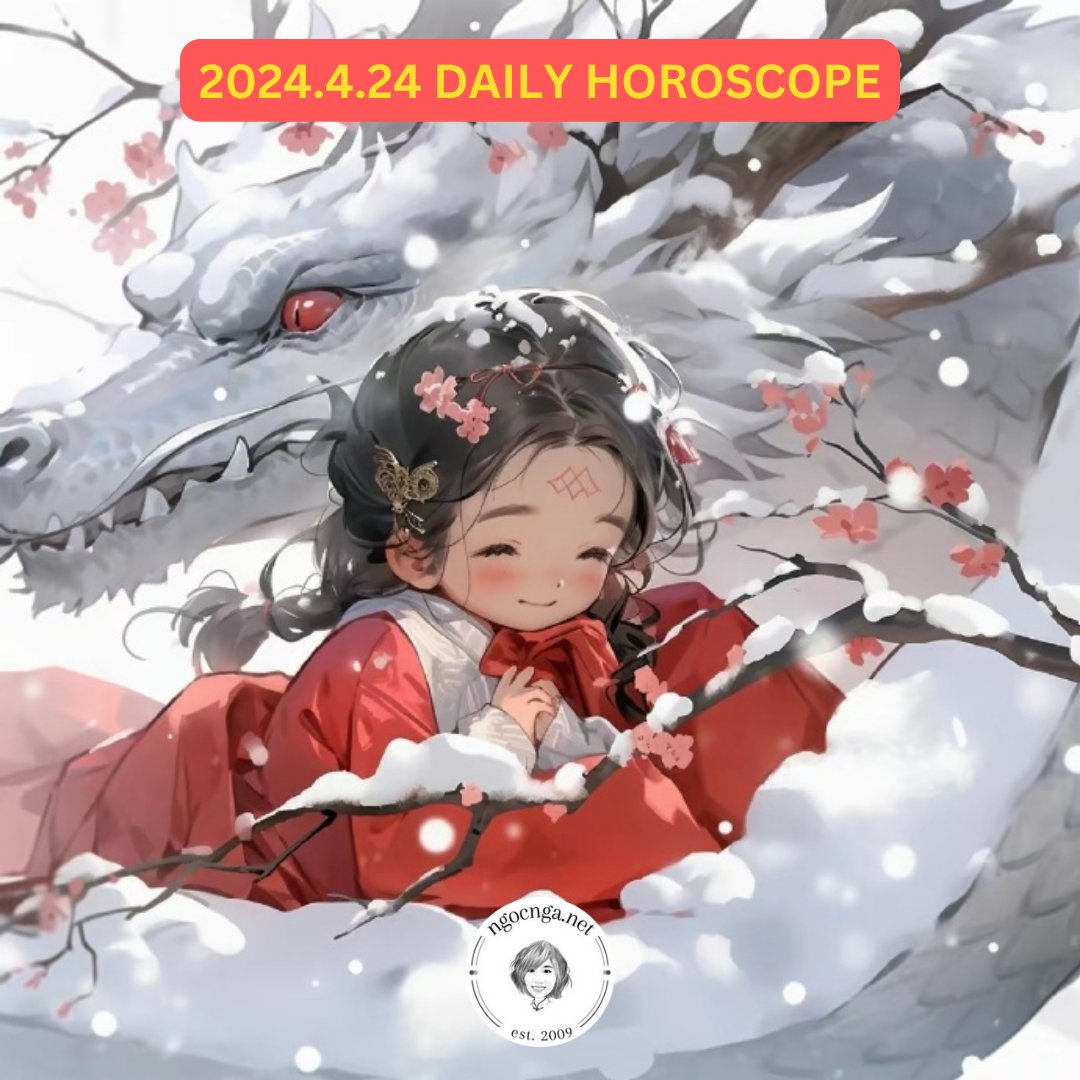 [2024.4.24 - #DailyHoroscope - #ChineseZodiac]
Auspicious: 🐲 Dragon, 🐮 Ox, 🐷 Pig
Inauspicious: 🐔 Rooster, 🐶 Dog, 🐰 Rabbit or 😺 Cat
---
ngocnga.net/zi-wei-dou-shu…
#ziweidoushu #zwds #purplestar #purplestarastrology #chineseastrology #astrology #metaphysics #chinesemetaphysics