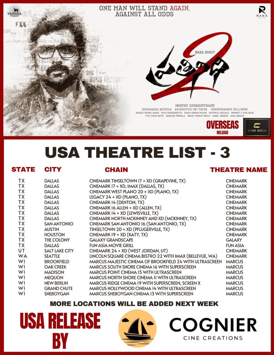 ONE MAN vs SYSTEM🔥 Witness the ultimate face-off at cinemas near you #Prathinidhi2 A Political thriller in this #Election2024 season to question U 🫵🏼🫵🏼 USA release by @CognierCC Overseas release by @CineGold_Ent @IamRohithNara @murthyscribe @VanaraEnts #Overseastelugu…
