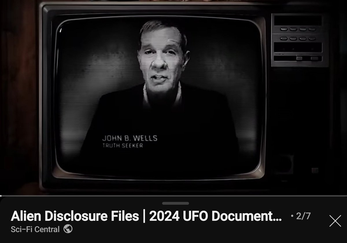 Watch my latest project released on Amazon prime and the History Channel... search for - Alien Disclosure Files | 2024 UFO Documentary Series or catch a few episodes on YouTube - link below. youtu.be/4Zhalz8hQU0?si…