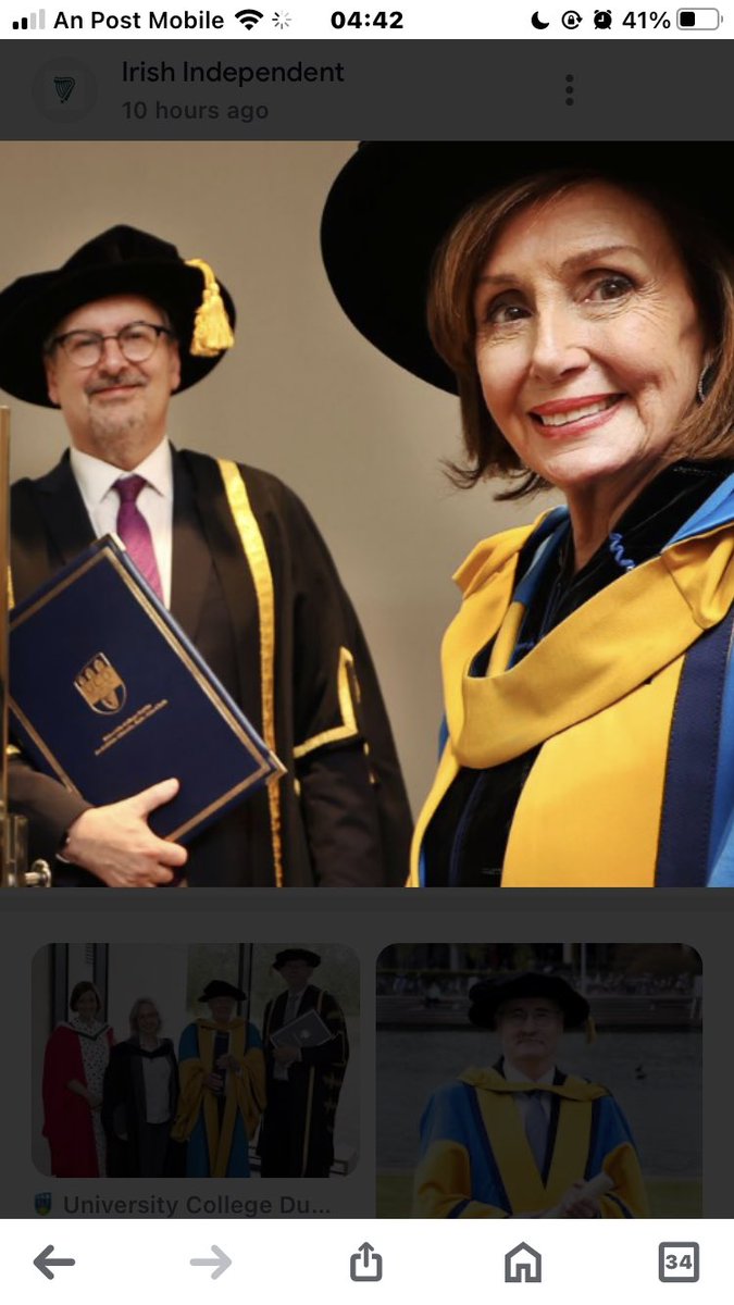 Something really rotten, toxic and sinister happening in Ireland 🇮🇪. #Fauci and #Pelosi in one week?
#TCD #UCD #RTÉ rubbing our noses in it and laughing at us in plain sight. 
RT if you agree.