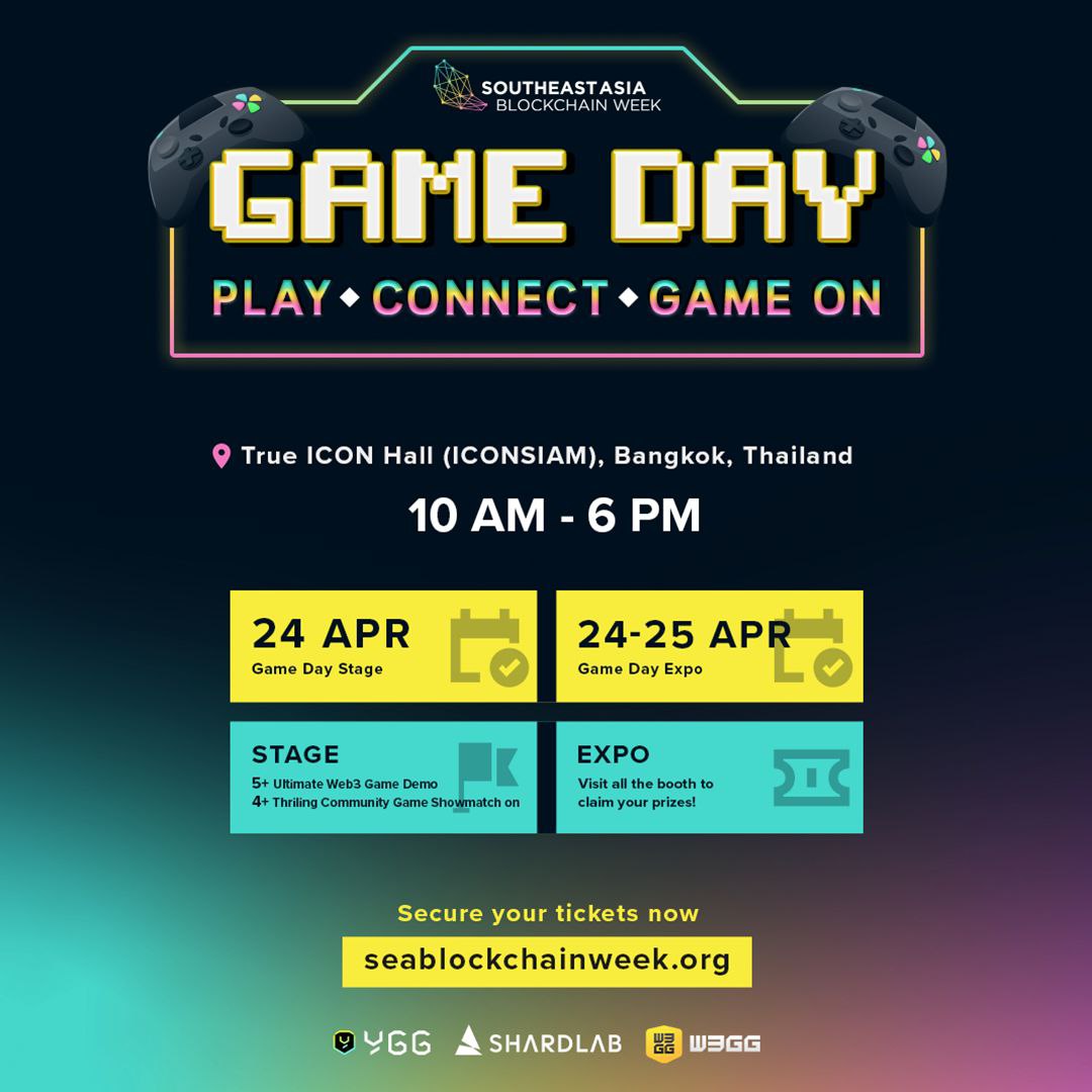 Bangkok gamers!🎮

Don't miss Gunzilla Games @GunzillaGames at the Game Demo on April 24!

We're unveiling Off The Grid, the wildest battle royale experience yet! Dive into the dystopian action and shape your own destiny.

Let's do this!🚀

#SEABW2024 #OffTheGrid #SEABWGameDay