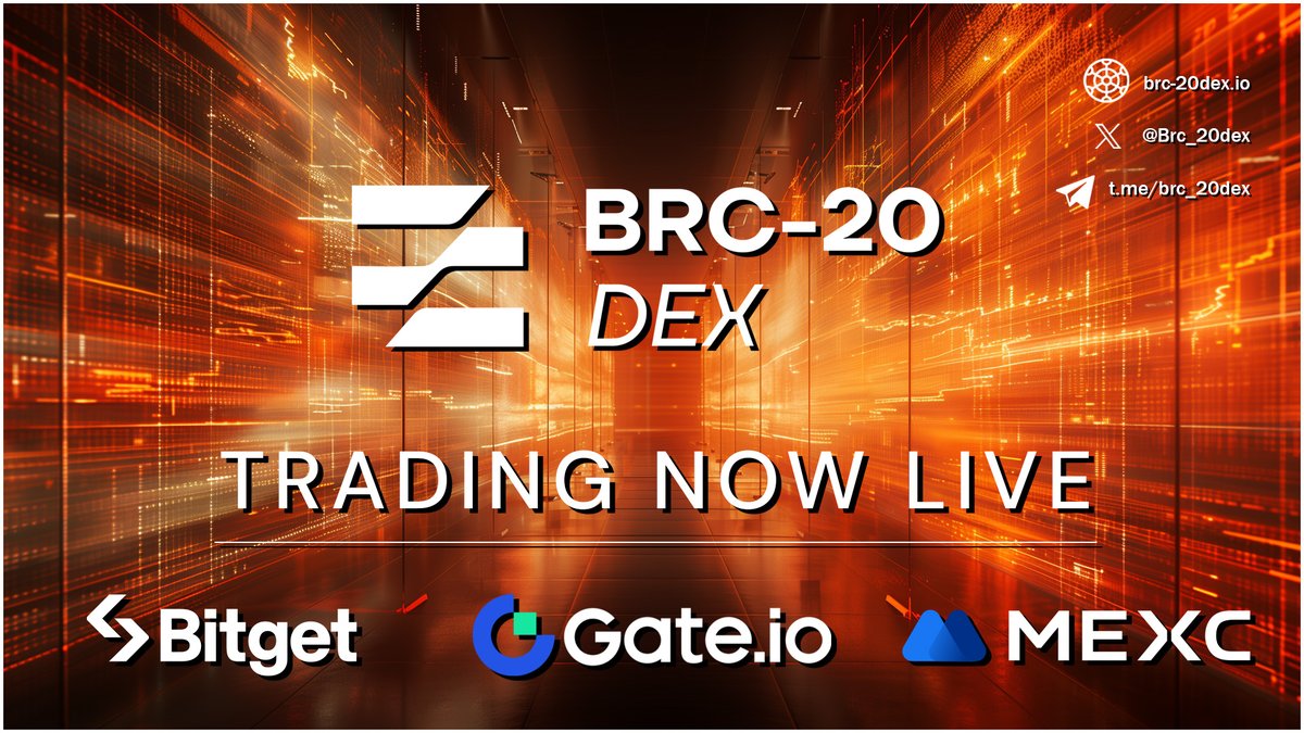 @Brc_20dex $BD20 Trading is now live on: 🚀

🔷Gate:
gate.io/trade/BD20_USDT

🔷Bitget:
bitget.com/spot/BD20USDT

🔷Mexc:
mexc.com/exchange/bd20_…