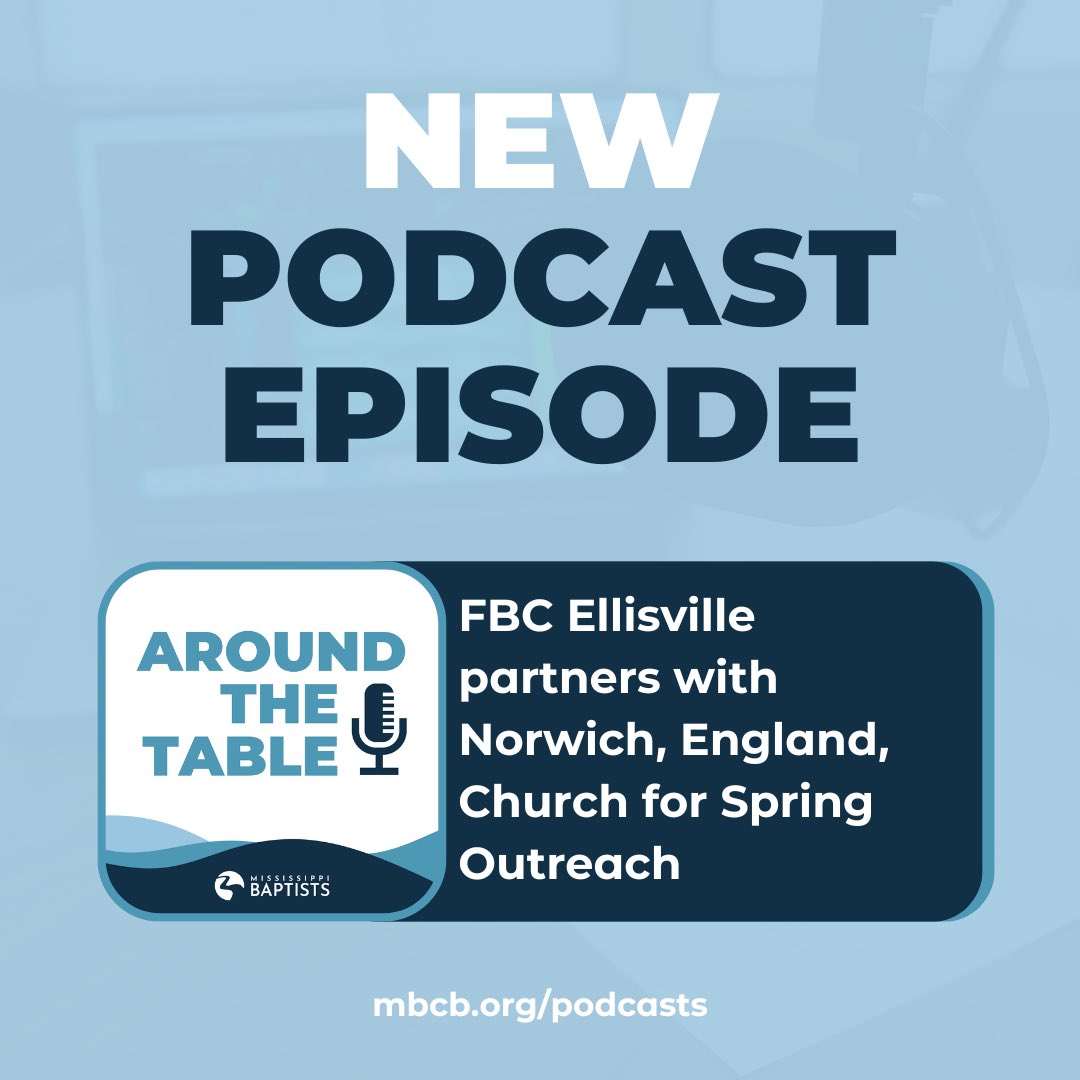 Pull a seat up at the table and join us in a conversation with Greg Spencer (FBC Ellisville) and Andy Rees (CityGates Church Norwich) about their partnership in ministry.  Listen here: MBCB.org/podcasts OR search Mississippi Baptist in your podcasting app