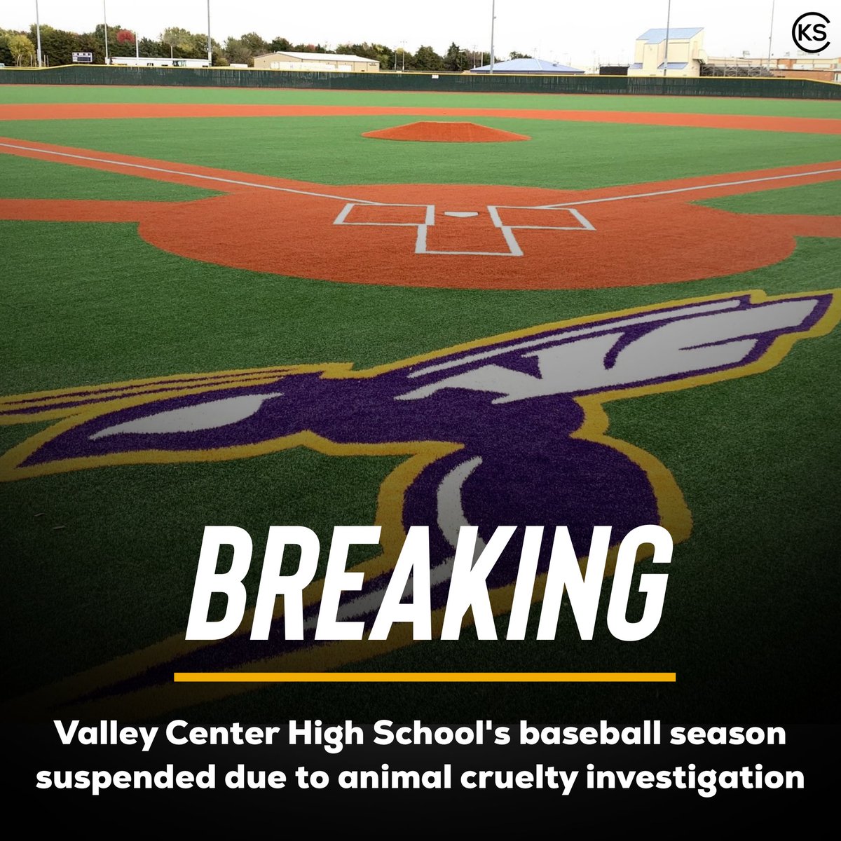 Valley Center’s baseball season suspended as the USD 262 school district said the varsity baseball team and its coaching staff are under investigation for animal cruelty