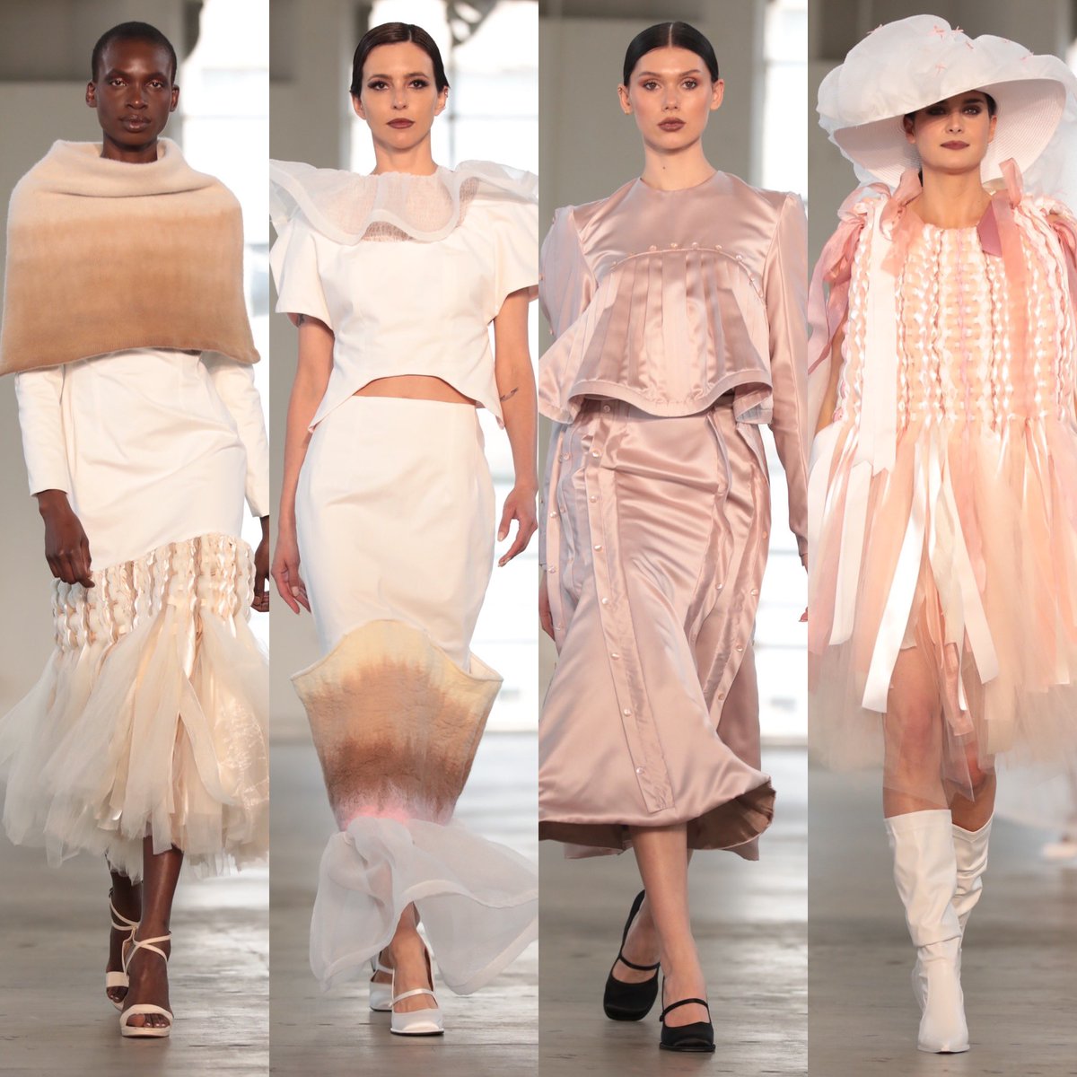 SentryxHQ's tweet image. FIDM DEBUT 2024 Collections 📸 In PHOTOS ➡️ Designer &amp;amp; @FIDM Advanced Fashion Design Program graduate Zijin Ma “Rabia” Collection - inspired by “The paradise at the feet of motherhood”
📸: @_abimages @alexberliner #fidmdebut