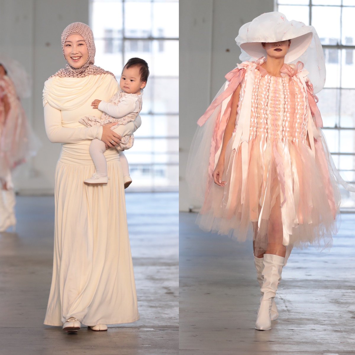 FIDM DEBUT 2024 Collections 📸 In PHOTOS ➡️ Designer & @FIDM Advanced Fashion Design Program graduate Zijin Ma “Rabia” Collection - inspired by “The paradise at the feet of motherhood” 📸: @_abimages @alexberliner #fidmdebut