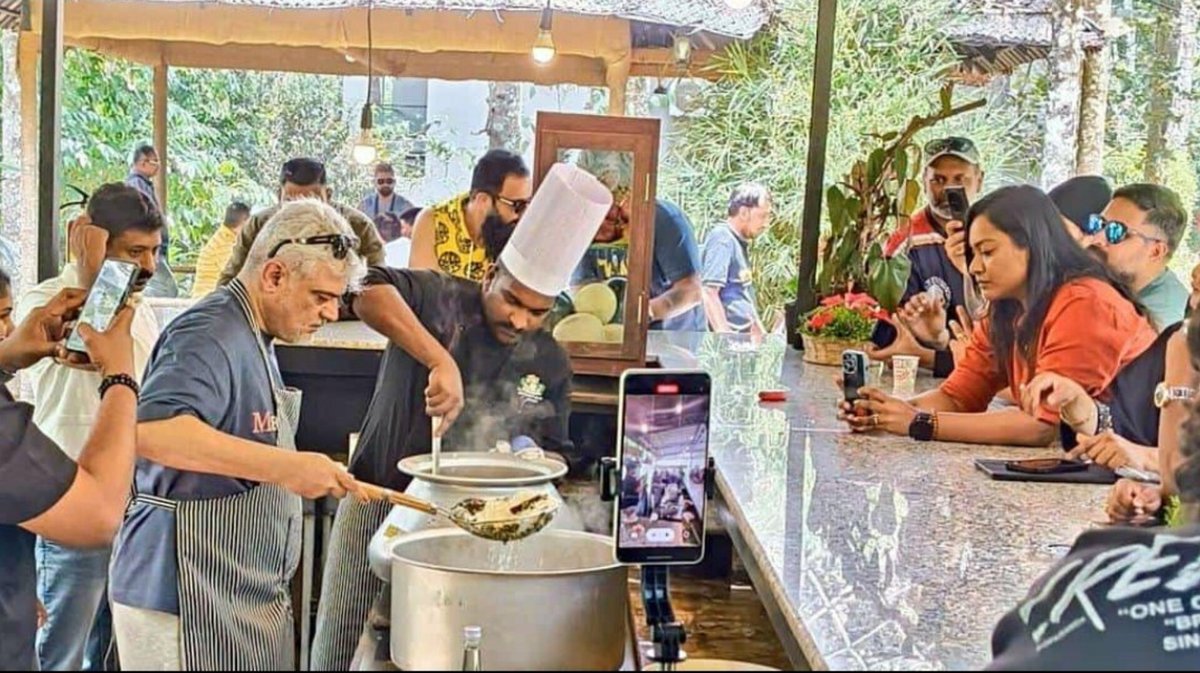 ajithFC's tweet photo. Ajith sir latest trip pic. 

| #AK #Ajith #Ajithkumar | #VidaaMuyarchi | #GoodBadUgly | https://t.co/LetjKfUYoo