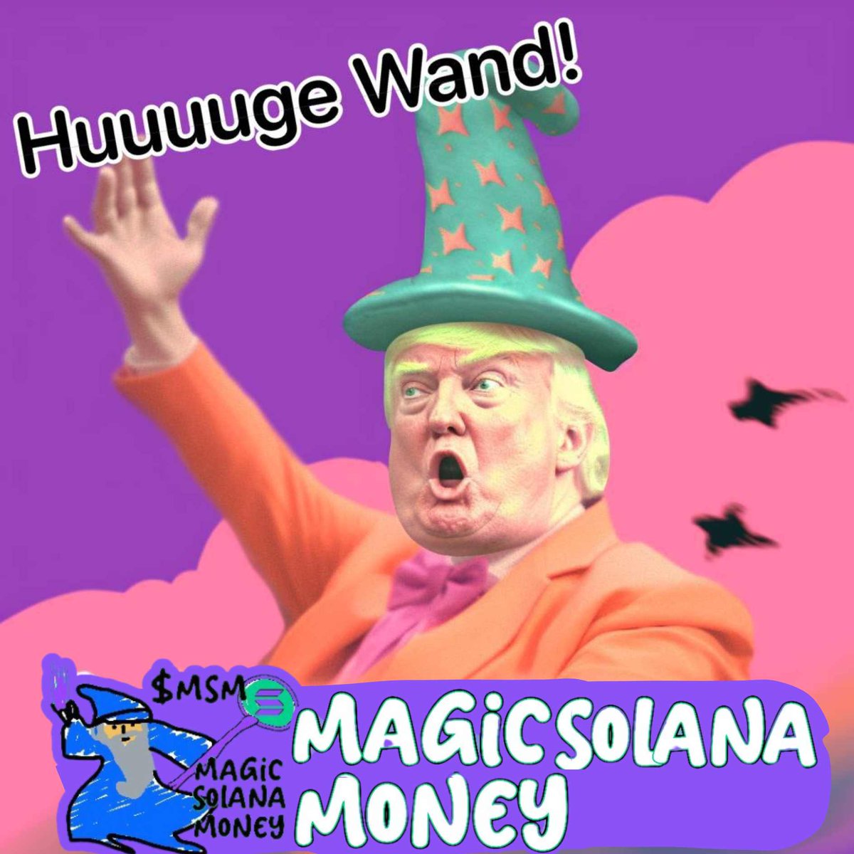 Magic Solana Money 🪄 magicsolanamoney.vip t.me/MagicSolMoney x.com/MagicSolMoney CA: DJBNpvbmGkdJ9M4UuNjVdMyYY9RepW74XPJyuZeX2skj Buy this coin to verify you're Autistic nature.
