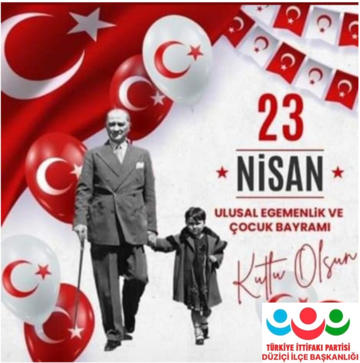 "Küçük hanımlar, küçük beyler. Sizler hepiniz, geleceğin bir gülü, yıldızı ve bir mutluluk parıltısısınız. Memleketi asil aydınlığa boğacak olan sizsiniz. Kendinizin ne kadar önemli, kıymetli olduğunuzu düşünerek ona göre çalışınız." 
Mustafa Kemal ATATÜRK 
<a href="/DrSinanOgan/">Dr. Sinan Oğan</a> 
#23Nisan