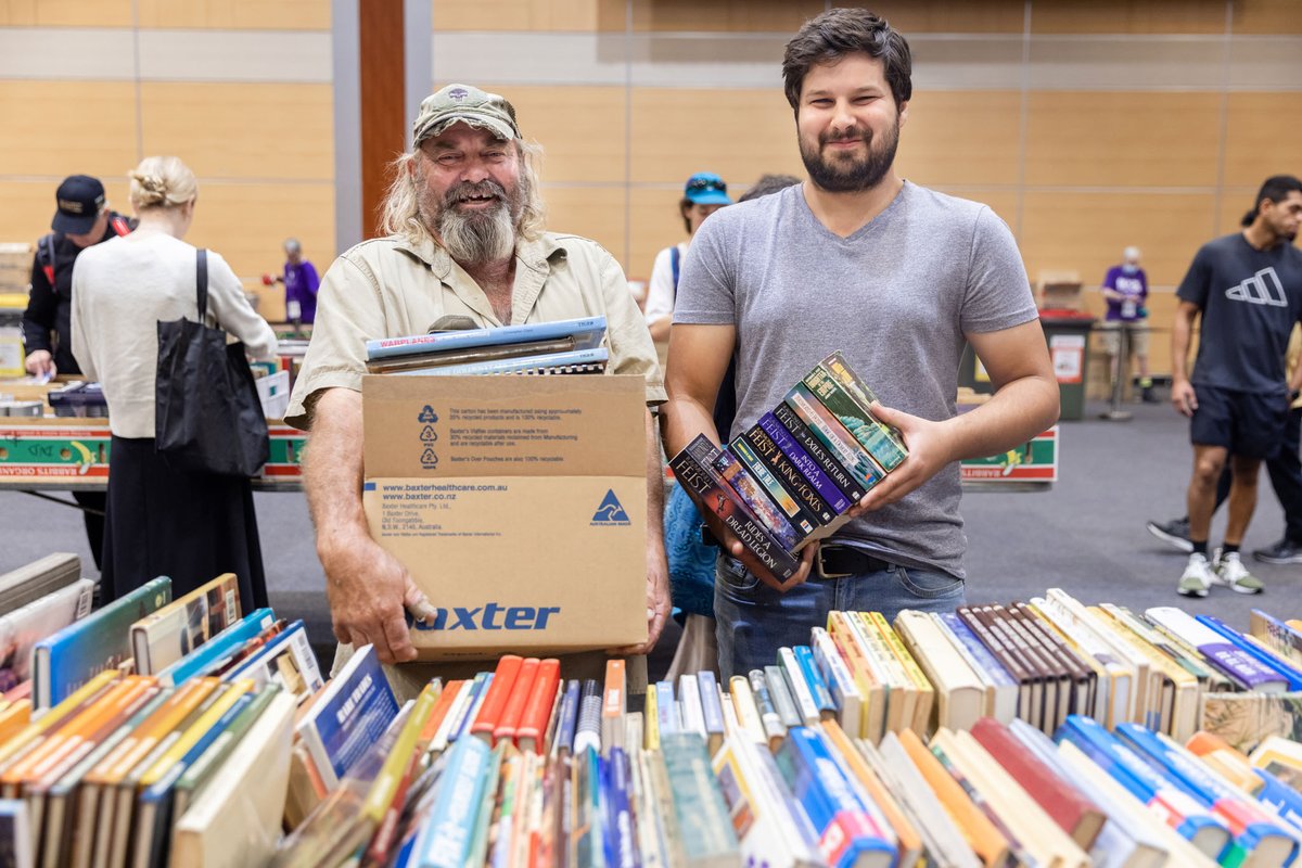 🐛📚 Brisbane’s oldest book fair is back, with thousands of books priced as little as $1. Stop by the UQ Alumni Book Fair from Friday 3 May– Monday 6 May at the UQ Centre to score a bargain 💰